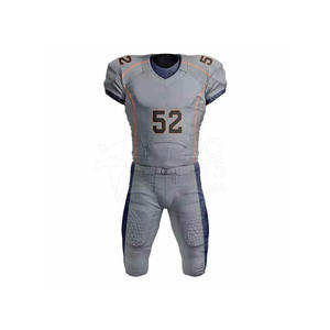 Uniforme de fútbol americano de primera calidad para adultos, ropa deportiva transpirable con características de talla grande, conjuntos técnicos impresos, estilo - Product Image 6