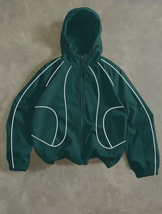<b>Men's</b> Hooded Windbreaker <b>Jacket</b> Solid Green Waterproof Windproof Canvas Fabric Color Block Casual Winter <b>Pullover</b> Closure Anti - Product Image 1