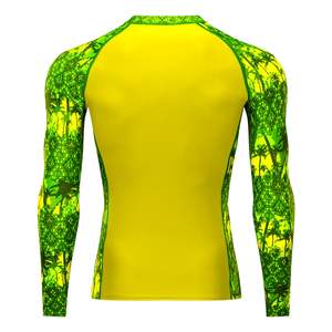 Camisetas de entrenamiento con logotipo personalizado para hombre, camisetas deportivas de Spandex de punto de algodón y poliéster, patrón impreso para - Product Image 6