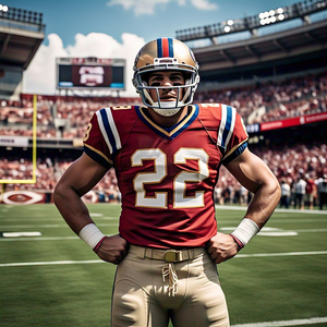 Uniformes Deportivos Personalizados para Equipos de Fútbol Americano, Camisetas de Manga Corta de Secado Rápido y Transpirables, Conjuntos de Uniformes de Entrenamiento - Product Image 3