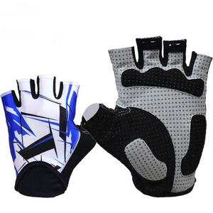 Dernière conception de gants de cyclisme à dragonne réglable, couleurs personnalisées, gants de vélo de montagne à demi-doigt Gants de fitness unisexes - Product Image 1