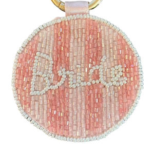 Hermoso Llavero de Cristal con Cuentas y Accesorios Hechos a Mano de la India - FAIZ HANDICRAFT, Duradero y Ligero - Product Image 1