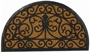 Direct Factory Wholesale Customized Printed PVC Backed Coir Bath Mats Designed for Bathroom Use - Product Image 2