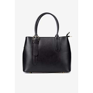 Borsa a Tracolla Strutturata da Donna in Vera Pelle di Doppio Strato, Made in Italy, Art. 25402" - Product Image 1