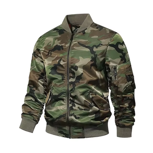 .Lightweight men bomber jacket breathable fabric zip front closure perfect for casual wear <b>travel</b> and weekend outings - Product Image 6