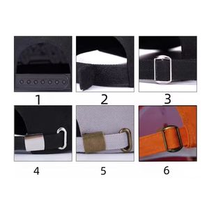 หมวกเบสบอลใช้ได้ทุกเพศหมวกกีฬาเบสบอล2025หมวกเบสบอลปักโลโก้แบบคลาสสิกออกแบบได้ตามต้องการ - Product Image 3