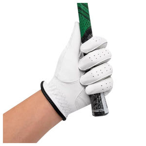 ถุงมือกอล์ฟระดับพรีเมี่ยมสำหรับผู้ชายและผู้หญิงอุปกรณ์กอล์ฟหนังคาบเร็ตระบายอากาศได้ดีโลโก้ที่กำหนดเอง - Product Image 5