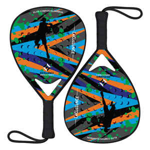 Raqueta de Pádel de Fibra de Carbono con Forma de Diamante de la Mejor Calidad, Servicio OEM Personalizable, Hecho en Pakistán - Product Image 6