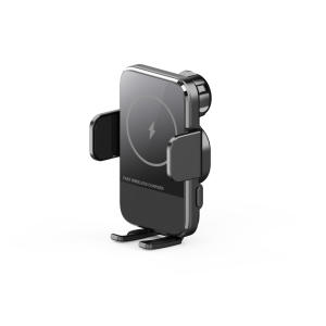 Soporte <span class=keywords><strong>de</strong></span> Carga Inalámbrico para Automóvil con Carga Rápida, Rotación <span class=keywords><strong>de</strong></span> 360 Grados y Puerto <span class=keywords><strong>Tipo</strong></span>-C - <span class=keywords><strong>Cargador</strong></span> Inalámbrico Automático para Teléfono Móvil - Product Image 6