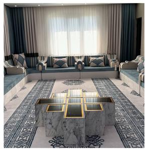 Sièges au sol orientaux, canapé ethnique, canapé Majlis arabe, canapé de style ottoman, ensemble Jalsa arabe, sièges au sol orientaux de luxe - Product Image 1