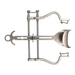 Retractor Abdominal Balfour, Tubo de Succión Frazier, Juego de Instrumentos Quirúrgicos Manuales de Acero Inoxidable, Clase I, Certificado ISO 13485 - Product Image 3