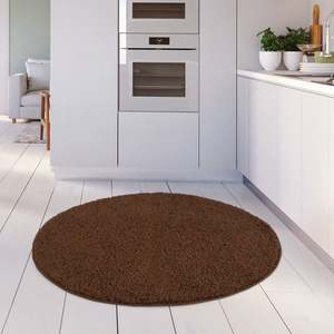 The <b>Rugs</b> Myshaggy Solid Brown Area <b>Rug</b> Set 60X110 cm - Product Image 2