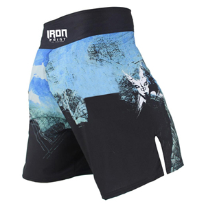 กางเกงมวยผ้าฝ้ายพรีเมี่ยมขาสั้นปรับแต่งได้ชุดฝึก MMA แบบยืดหยุ่นปรับแต่งได้สำหรับผู้ใหญ่อุปกรณ์ศิลปะการต่อสู้แบบปรับแต่งได้ - Product Image 2