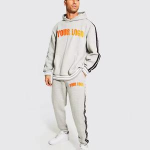 Conjunto Deportivo Unisex de Invierno al Mejor Precio, 2 Piezas, Sudadera con Capucha y Cierre de Cordón, Poliéster/Algodón - Product Image 3