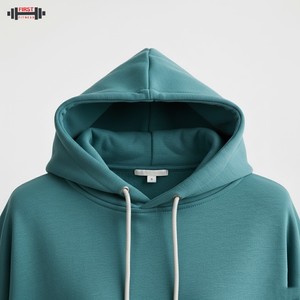 Sweat à capuche pour homme personnalisé pour l'hiver, manches longues, en molleton 100% coton, haute qualité, 300 g/m², impression numérique, coupe-vent et respirant - Product Image 4