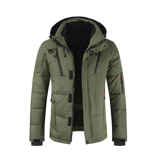 Doudounes de haute qualité nouveauté hommes surdimensionnés hommes hiver chaud à capuche doudounes conception personnalisée - Product Image 4