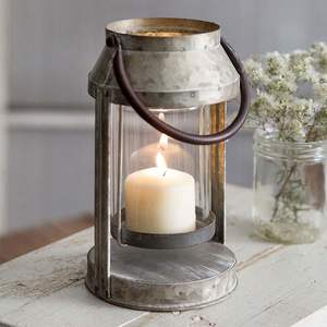 Bougeoir de pilier fini d'or en bois de forme attrayante de conception moderne Offre Spéciale pour la décoration de fête de mariage de Noël - Product Image 2