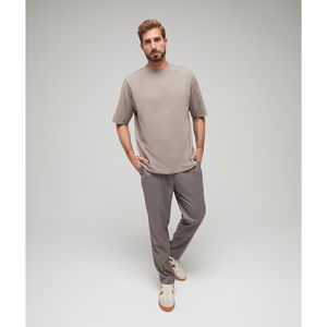 Camisetas de Hombre 100% Algodón, Tejido de Punto Grueso, con Logotipo Personalizado, Lisas, Anti-Pilling - Product Image 5