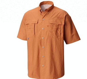 Camisa de Pesca para Hombre, Impermeable, con Protección Solar UPF 50, Estilo Botones, Personalizable en Spandex/Algodón - Product Image 1
