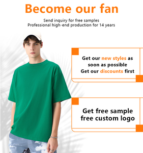 Haute qualité goutte épaule poids lourd hommes T-Shirt luxe surdimensionné coupe ample Streetwear 100% coton imprimé T-shirt pour hommes - Product Image 5