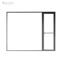 Puertas de Vidrio con Doble Acristalamiento y Ventanas Arqueadas con Protección Solar y Manivela, Precio Sorprendente de Fuson, Filipinas