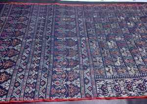 Trendy Deshi Dhakai Jamdani Sharee Calidad de exportación para mujeres JAMDANI FABRIC Azul ROJO VERDE Golden Sky Blue de Bangladesh - Product Image 5