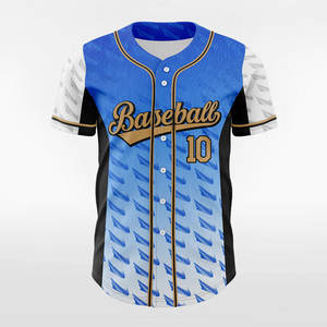 Uniformes de béisbol con logotipo personalizado de alta calidad, servicio OEM, diseño sublimado, camiseta de béisbol para hombres, ropa deportiva de talla grande - Product Image 1