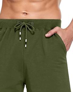 Pantalones cortos de gimnasio clásicos para hombre de bajo precio, pantalones cortos de secado rápido con varios bolsillos para gimnasio al aire libre, pantalones cortos de poliéster para hombre para entrenamiento - Product Image 5