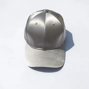 Casquette de baseball unisexe personnalisée unie en coton 100% doublée de satin de haute qualité avec couleur et logo personnalisés - Product Image 3