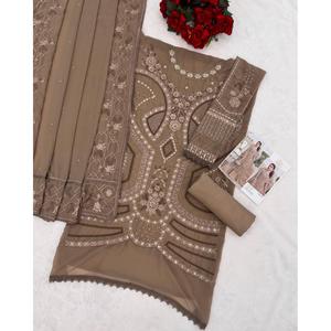 Kurta/Kurti Tradicional de Diseñador de Alta Calidad para Mujer con Mangas Regulares de Secado Rápido para Bodas y Fiestas - Product Image 4