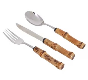 Nouveau lot de couverts de luxe en acier inoxydable lot de couverts 4 pièces fini brillant argenté pour la cuisine et la fête de mariage - Product Image 6