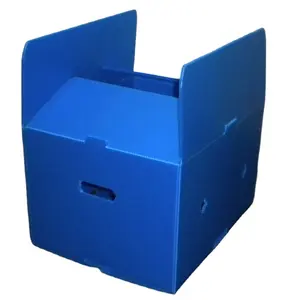 Nuovo 2023 scatola di plastica di migliore qualità pp ondulata per l'imballaggio di stoccaggio e la movimentazione di scatole di imballaggio al dettaglio in plastica