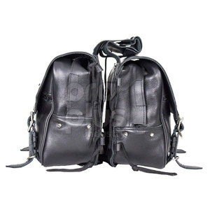 Alforja de Motocicleta de Cuero Personalizable de Alta Calidad Retro, Diseño Único Hecho a Mano, Cuero de Grano Completo, PROPLUS INDUSTRY Personalizado - Product Image 3