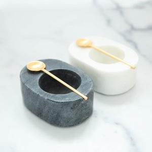 100% Natural Marble Salt Pepper <b>Bowl</b> for Home Design High Quality Hot Selling Marble <b>Bowl</b> for Salt and <b>Sugar</b> Pepper Serve Use - Product Image 1