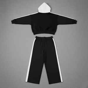 Ensembles de survêtements zippés pour hommes, coton de qualité moyenne, personnalisable, vêtements décontractés pour la course à pied, la salle de sport, design tendance - Product Image 4