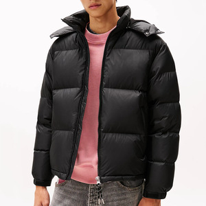 Chaqueta acolchada transpirable ligera con diseño de logotipo personalizado para mujer, chaqueta acolchada cálida con cierre de cremallera para hombre, estilo informal - Product Image 1