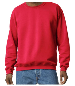 Sweat-shirt pour homme OEM personnalisable, col rond, pull-over, vente en gros, couleur unie pour la saison d'automne - Product Image 3