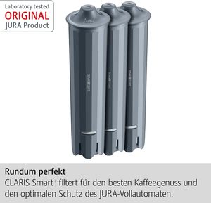 Pack de 3 filtres à eau Jura Original Claris Smart+ (24233) - Product Image 6