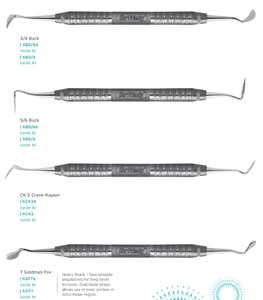 Nevins Sinus Lift Instrument Goldman Curette-Instrumentos quirúrgicos dentales manuales para hacer túneles Knife Cirugía ósea y Sinus Lift - Product Image 4