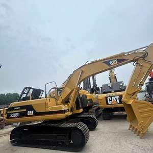 Excavadora Caterpillar Cat 320b 320cl de segunda mano, excavadora japonesa de cadenas de 20 toneladas, máquina de construcción en buen estado. - Product Image 2