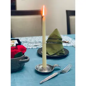 Candelabro Decorativo de Metal Dorado de Primera Calidad, Accesorios para Fiestas, Decoración de Mesa, Hecho por Zahid Exports en India - Product Image 6