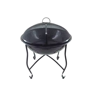 High Quality Handcrafted Black Metal <b>Fire</b> <b>Pit</b> Attractive Indoor Outdoor Garden & Kitchen Design Hot Selling for BBQ - Product Image 1