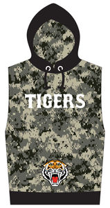 Sweat à capuche sans manches personnalisé sublimé nouveau design sans manches sublimation - Product Image 2