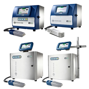 Чернильный принтер Domino <span class=keywords><strong>CIJ</strong></span> с сенсорным экраном и кодировщиком <span class=keywords><strong>CIJ</strong></span>, подходящий для автоматизированных производственных линий, для печати на различных материалах - Product Image 1