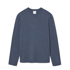 เสื้อสเวตเตอร์ขนาดใหญ่อินเทรนด์สำหรับผู้ชายผ้าคอตตอนเนื้อนุ่มแห้งเร็ว100% ปักโลโก้ได้ตามต้องการ - Product Image 1