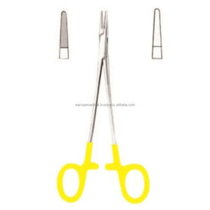VENTE FLASH - Porte-aiguille chirurgical WARSAW T/c Tip Crile-Wood en acier inoxydable pour sutures |   porte-aiguille - Product Image 4