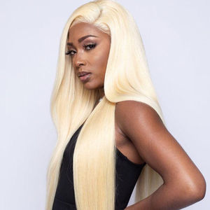 613 perruque de cheveux 613 brut vietnamien os droit 30 - 40 pouces extensions de cheveux blonds pour faire des perruques pour les femmes noires - Product Image 1