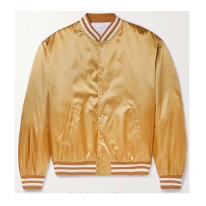 Custom OEM <b>Men's</b> Varsity Satin Baseball <b>Jacket</b> - Product Image 6
