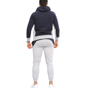 Traje Deportivo Masculino de Alta Calidad, 100% Algodón, Personalizado, Conjunto de Dos Piezas, Pantalones y Chaqueta Deportiva para Hombre - Product Image 2