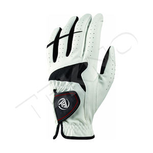 Guantes de golf personalizados de primera calidad Cabretta cuero Pu diseño híbrido marca personalizada tallas para hombre OEM colores deportes - Product Image 2